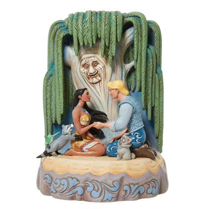 Disney Traditions Pocahontas Carved by Heart Figurine By Jim Shore 6011925