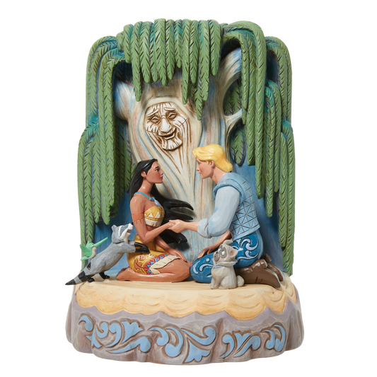 Disney Traditions Pocahontas Carved by Heart Figurine By Jim Shore 6011925