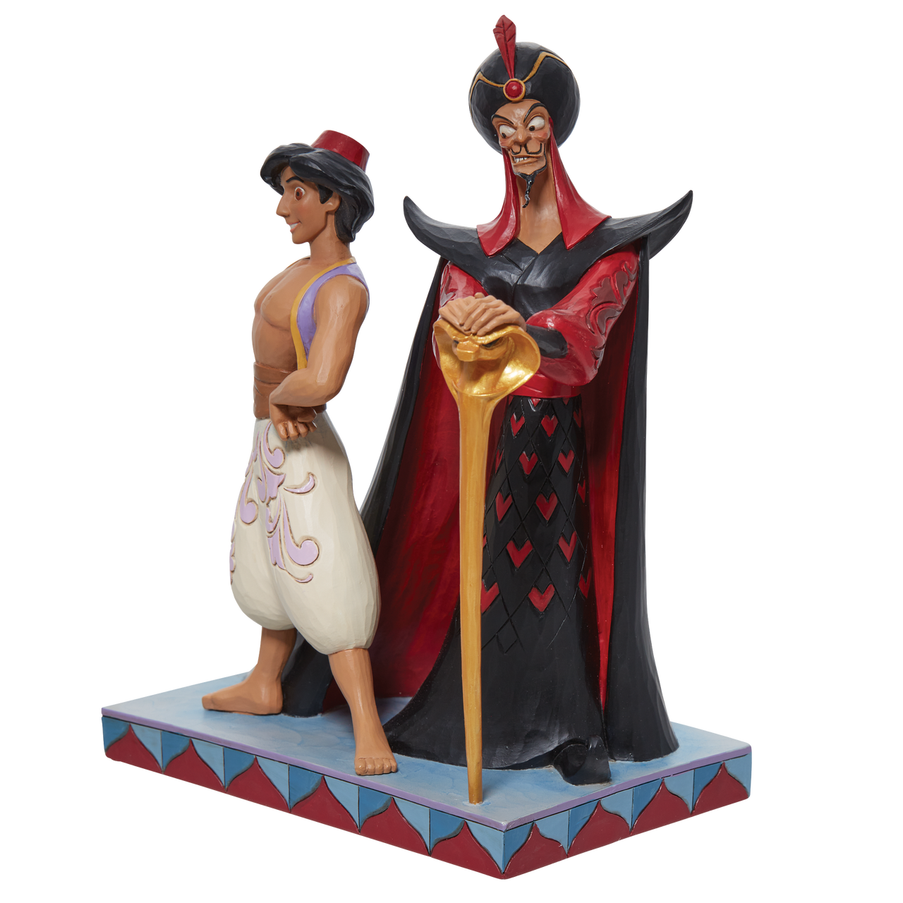 Disney Traditions Aladdin and Jafar Good Vs. Evil By Jim Shore 6011927