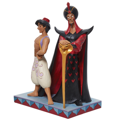 Disney Traditions Aladdin and Jafar Good Vs. Evil By Jim Shore 6011927