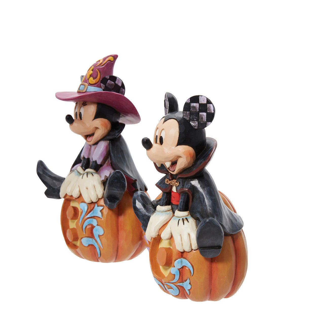 Disney Traditions Mickey & Minnie Mouse Boo Pumpkins Figurine By Jim Shore 6013052