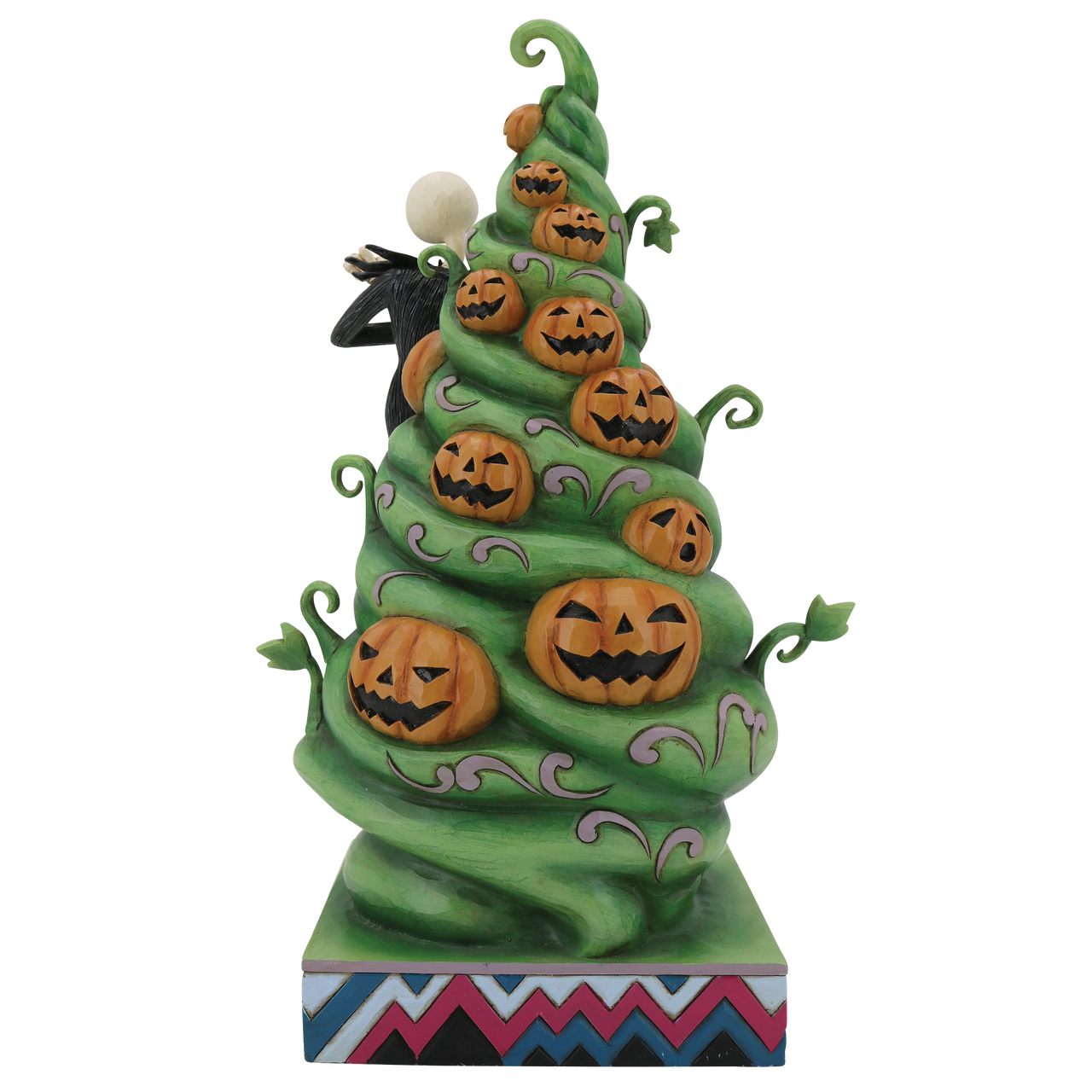 Disney Traditions Nightmare Before Christmas Jack with Tree (Interchangeable) Figurine By Jim Shore 6013055