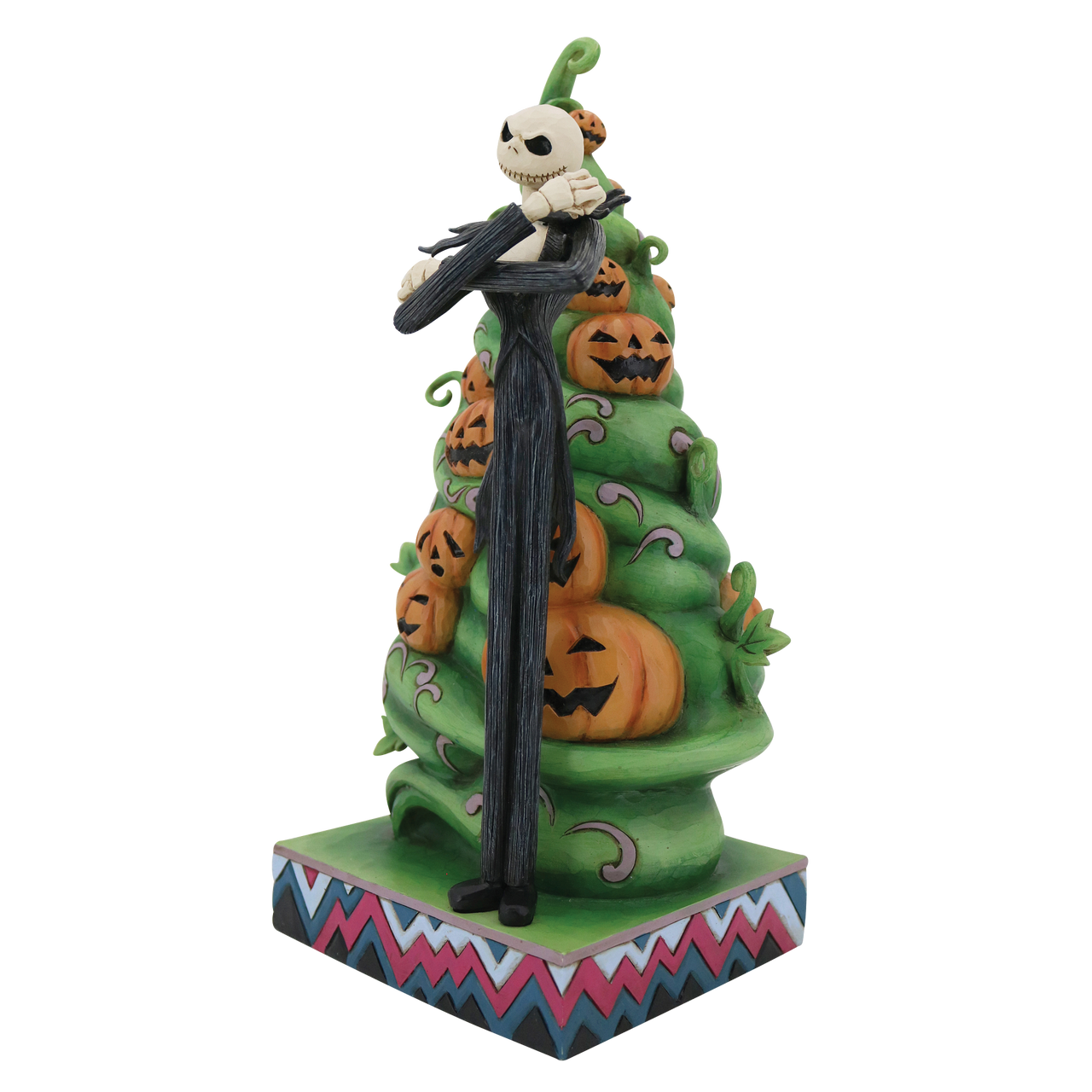 Disney Traditions Nightmare Before Christmas Jack with Tree (Interchangeable) Figurine By Jim Shore 6013055