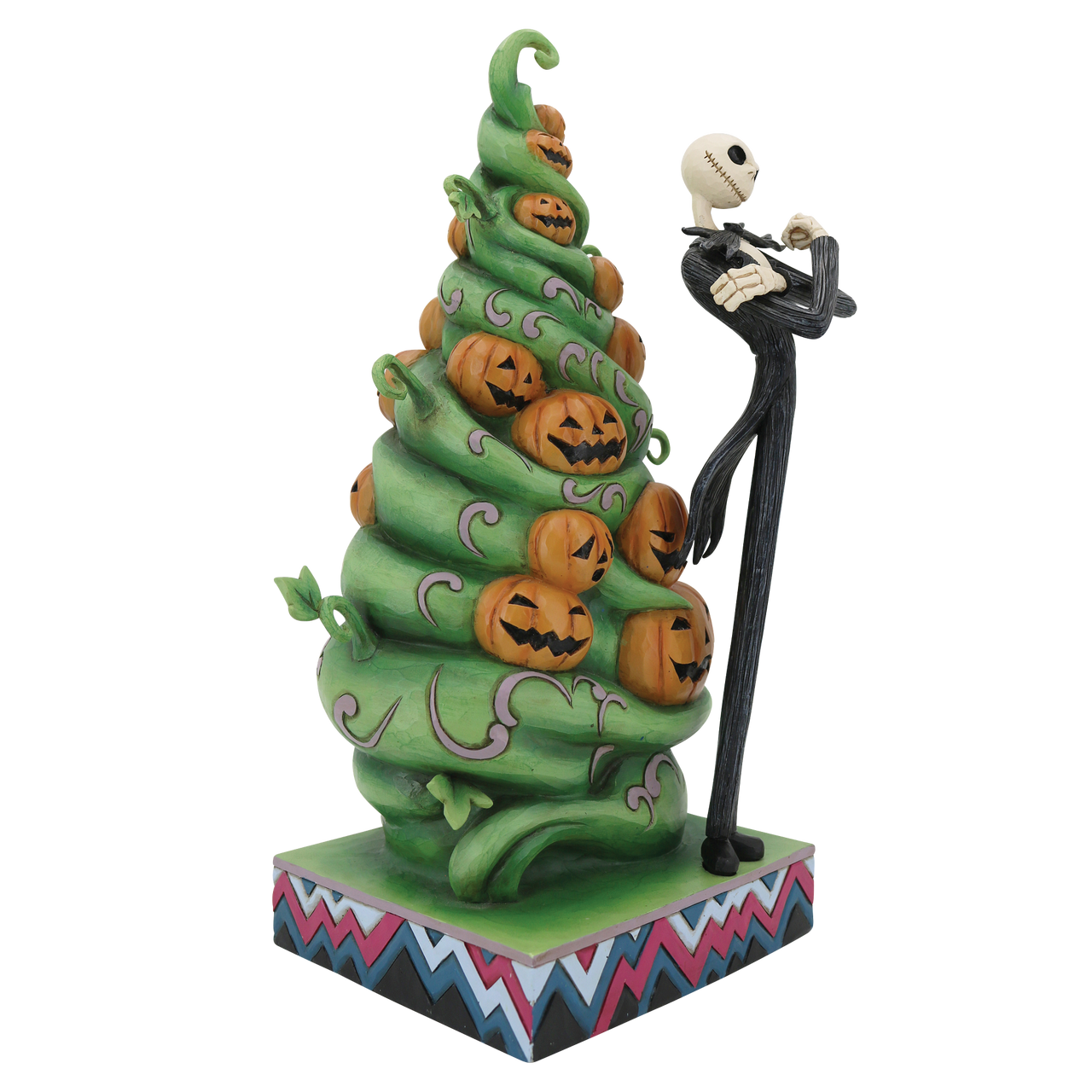 Disney Traditions Nightmare Before Christmas Jack with Tree (Interchangeable) Figurine By Jim Shore 6013055