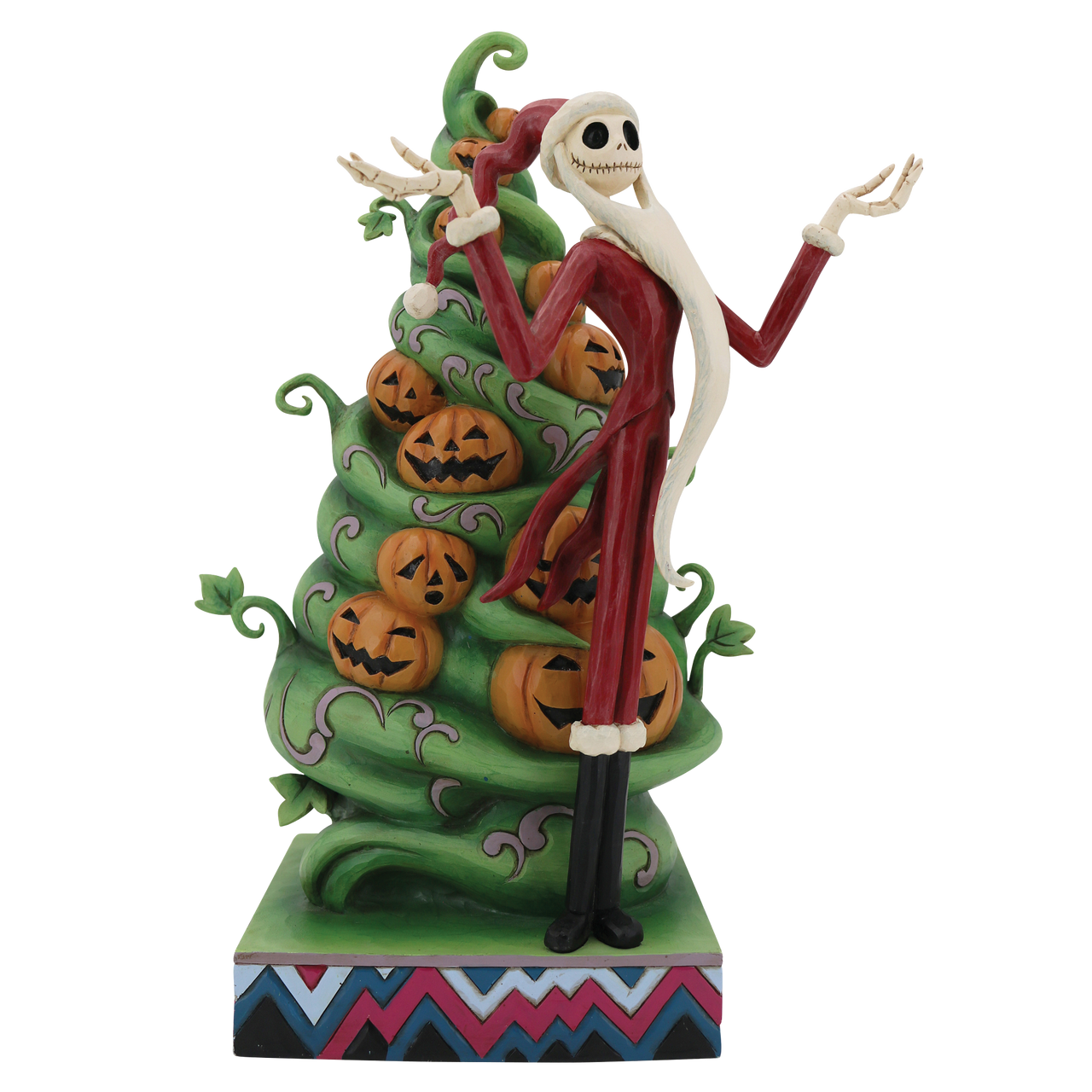Disney Traditions Nightmare Before Christmas Jack with Tree (Interchangeable) Figurine By Jim Shore 6013055