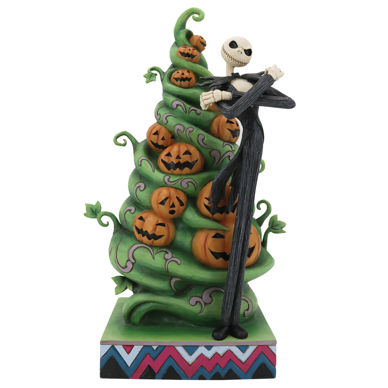 Disney Traditions Nightmare Before Christmas Jack with Tree (Interchangeable) Figurine By Jim Shore 6013055