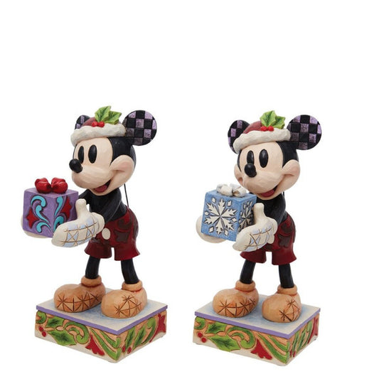 Disney Traditions Secret Santa Mickey Mouse With Gift Christmas Figurine by Jim Shore 6013060

6013060