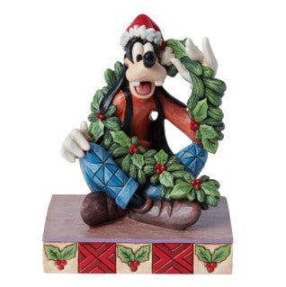 Disney Traditions Goofy Christmas Figurine by Jim Shore 6015011