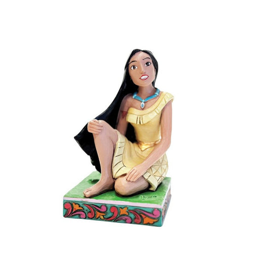 Disney Traditions Pocahontas 2 Figure Bundle - Pocahontas & Percy