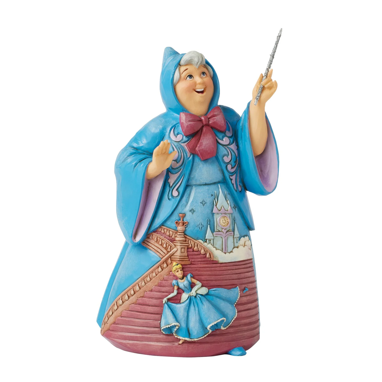 Disney Traditions Midnight Magic (Cinderella Fairy Godmother) Figurine By Jim Shore 6016898