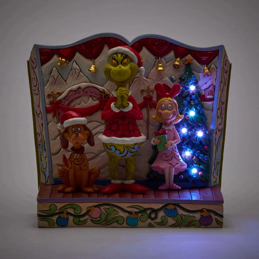 The Grinch with Cindy-Lou and Max Storybook (Signed First Edition)