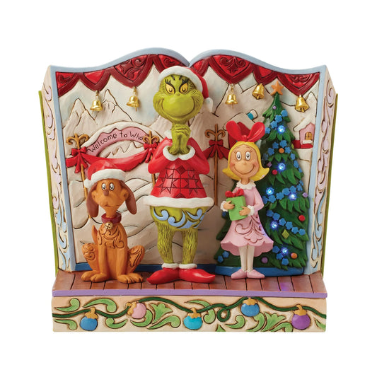 The Grinch with Cindy-Lou and Max Storybook (Signed First Edition)