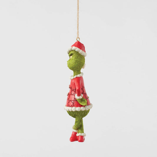 The Grinch with Hands On Hips Hanging Ornament Figurine By Jim Shore 6017076