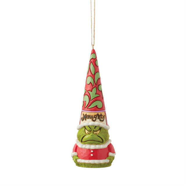 The Grinch By Jim Shore Set of 3 Hanging Ornaments Bundle features unique Christmas decorations—perfect for fans of The Grinch. This bundle includes ornaments with classic red and green outfits, tall hats, and festive details.