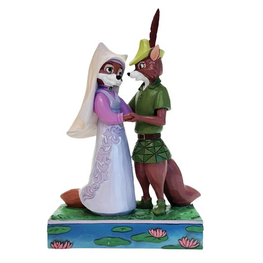 Disney Traditions Sherwood’s Sweethearts (Robin Hood & Maid Marian) Figurine By Jim Shore 6017100