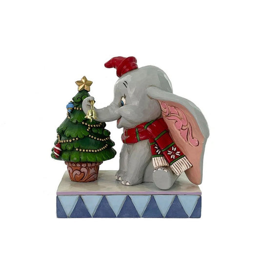 Disney Traditions Merry Moments (Dumbo with Christmas Tree) Figurine By Jim Shore 6016889