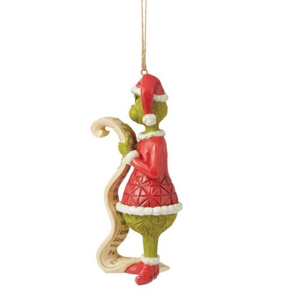 The Grinch 2024 Hanging Ornament By Jim Shore 6015224
