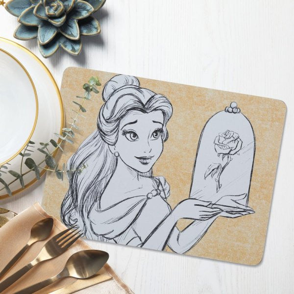 Disney Be Our Guest Belle Placemat Set of 4 A31831