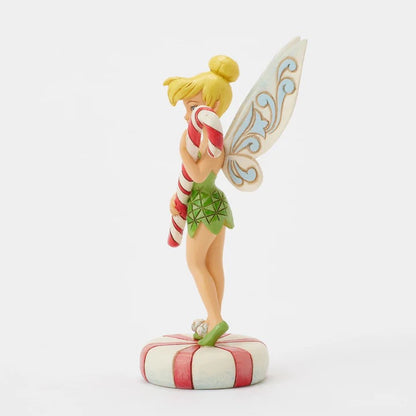 Disney Traditions Peppermint Pixie (Tinker Bell Candy Cane) Figurine By Jim Shore 6016887