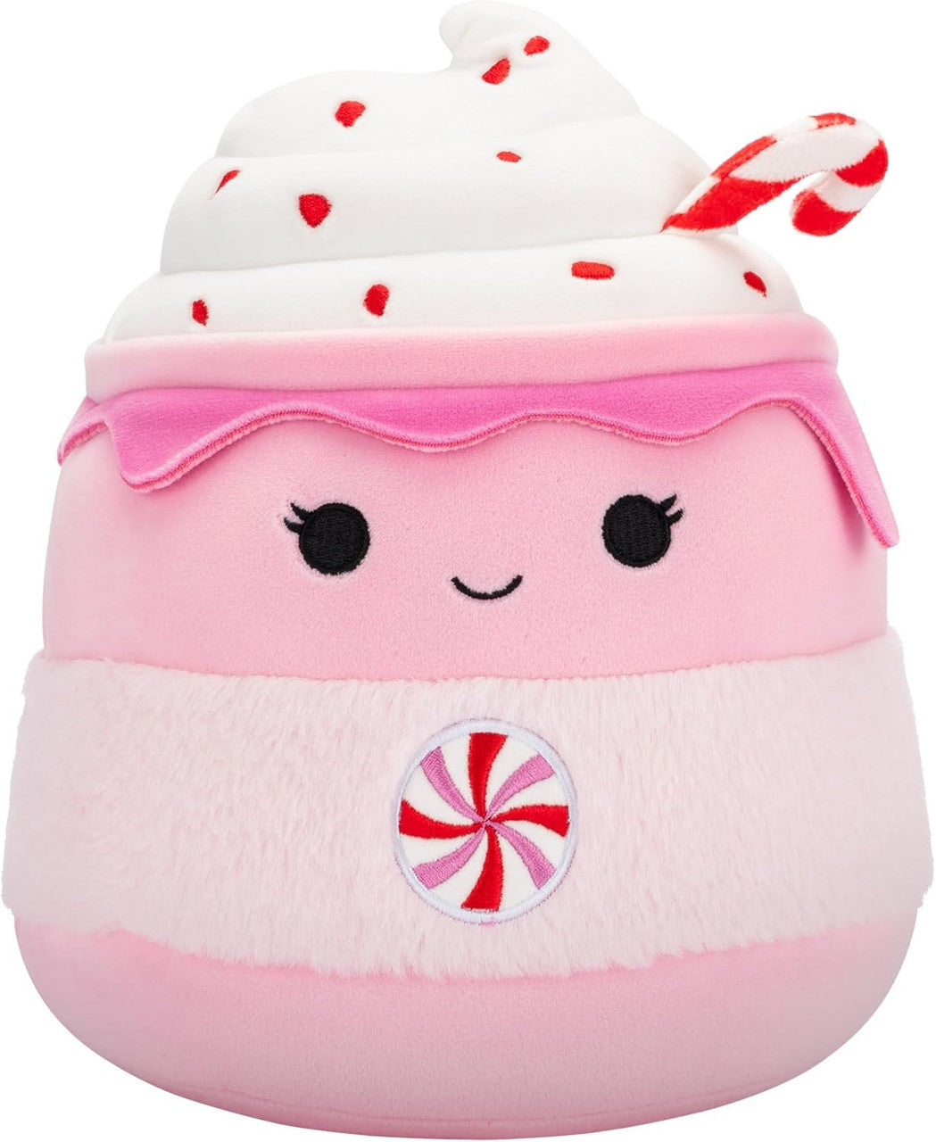 Squishmallows Ethel the Pink Candy Cane Hot Chocolate