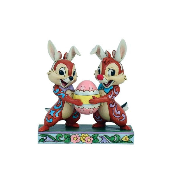 Disney Traditions Chip 'n' Dale Easter Figurine 6014318