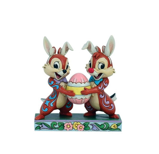 Disney Traditions Chip 'n' Dale Easter Figurine 6014318