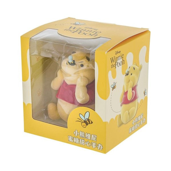 Disney Grand Jester Studios Flocked Winnie the Pooh Figurine 6014933