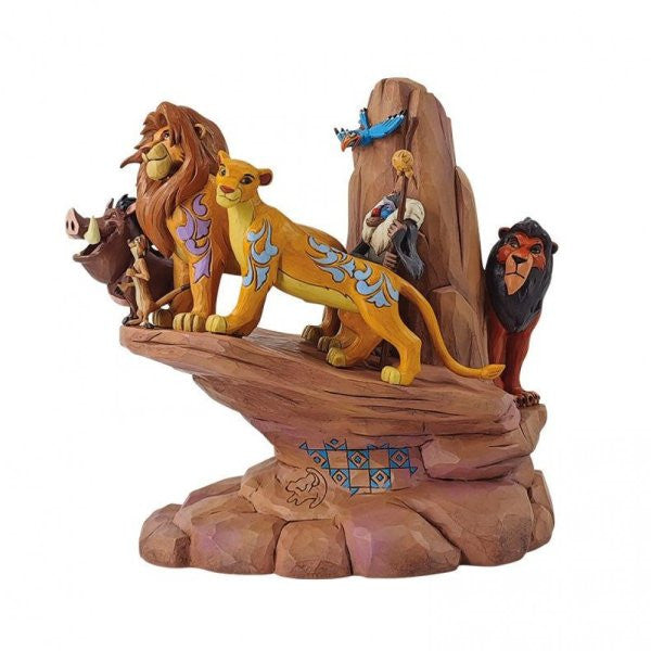 Disney Traditions Lion King Carved in Stone Figurine 6014329