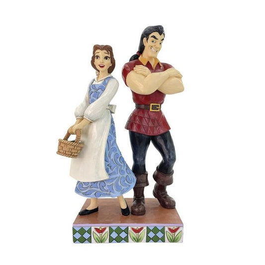 Disney Tradition Brilliant & Boorish (Belle & Gaston Figurine) By Jim Shore 6016342
