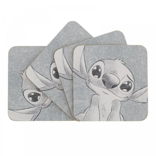 Disney Ohana Energy Stitch Coaster Set of 4 A31833