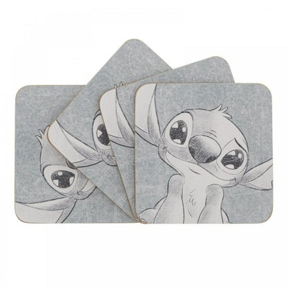 Disney Ohana Energy Stitch Coaster Set of 4 A31833
