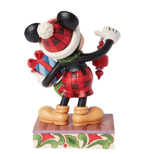 Disney Traditions Limited Edition Christmas Mickey Mouse 2024 Figurine By Jim Shore 6015737