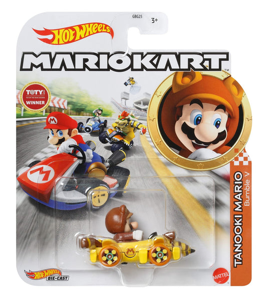 Hot Wheels Mario Kart Tanooki Mario Bumble V
