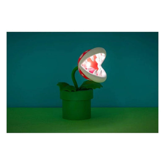 Super Mario Mini Piranha Plant Posable Lamp By Paladone