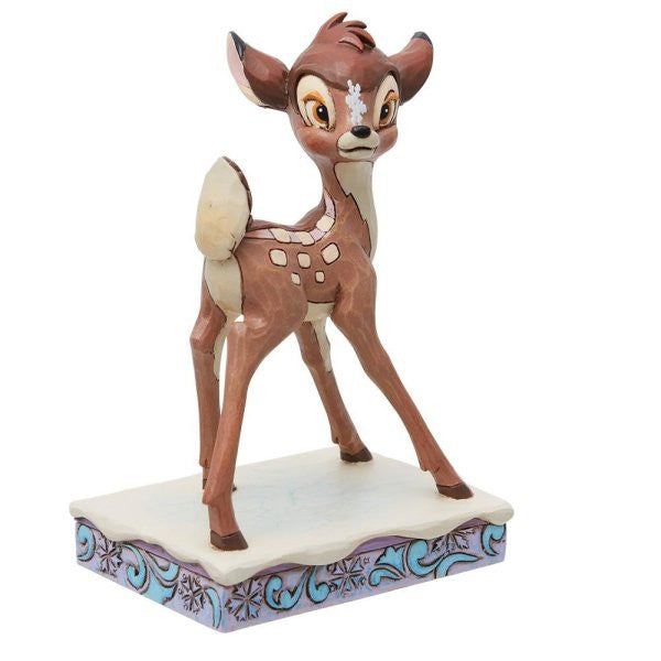Disney Traditions Frosted Fawn Bambi Christmas Figurine by Jim Shore 6013064