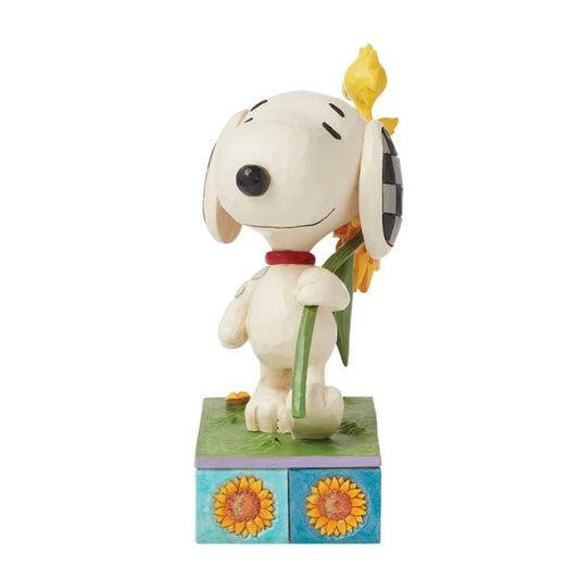 Sunsational Friendship (Snoopy Sunflower) Peanuts Figurine By Jim Shore 6016281
