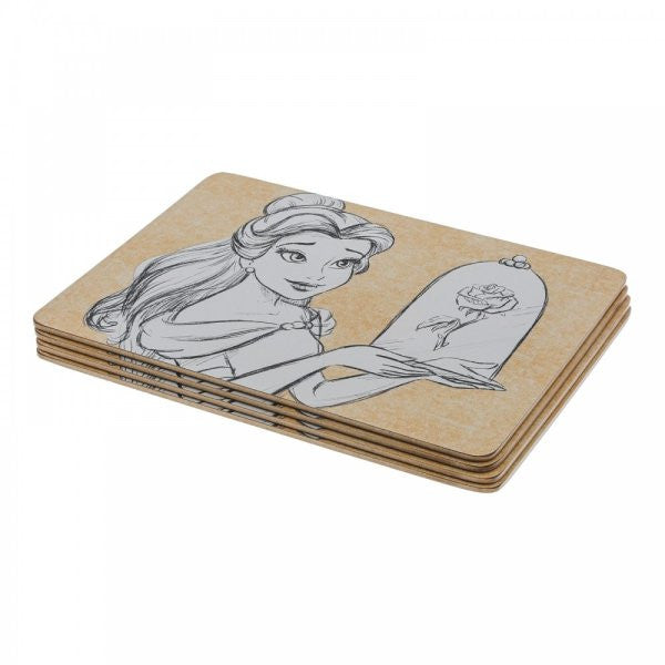 Disney Be Our Guest Belle Placemat Set of 4 A31831