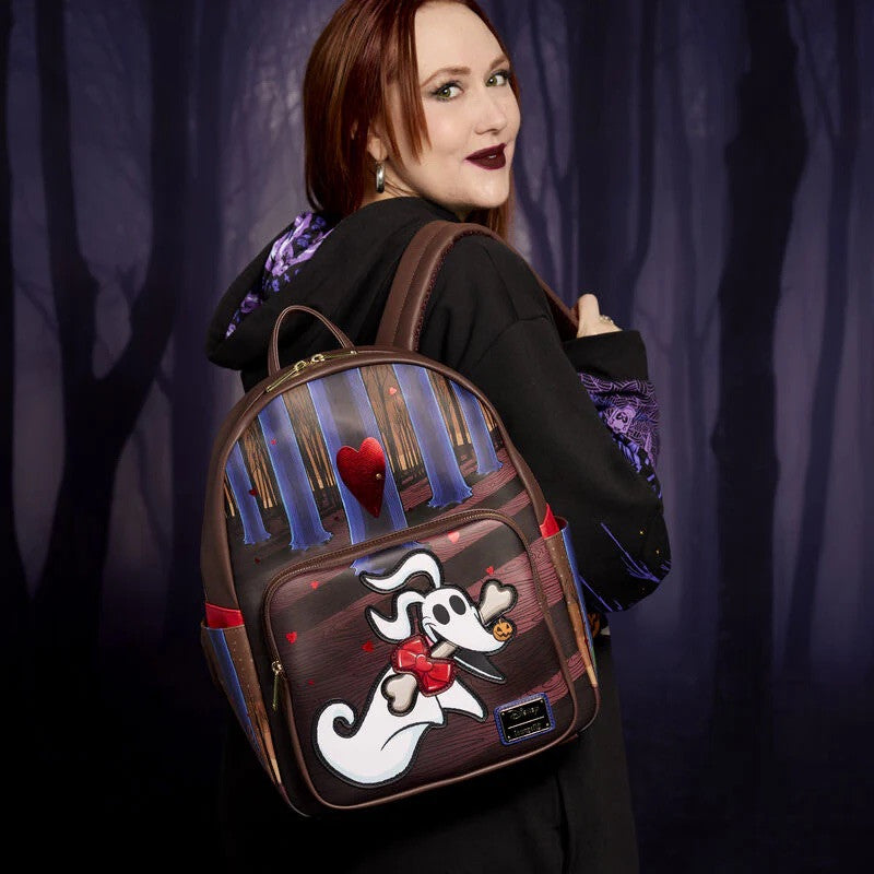 Loungefly Zero Nightmare Before Christmas Disney Full Size Backpack WDBK3883