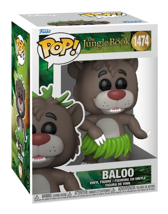 Funko Pop! Disney The Jungle Book Series 2 - Baloo  #1474 Pop Vinyl