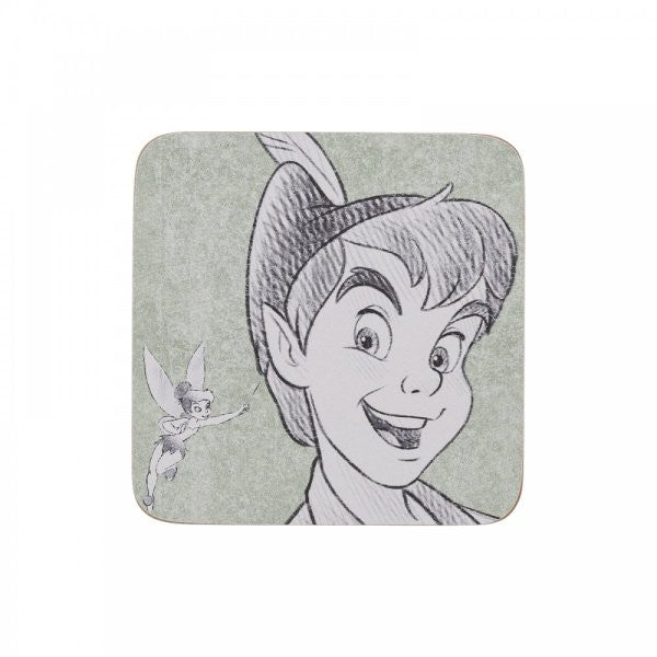 Disney Pixie Dust Peter Pan Coasters Set of 4 A31836