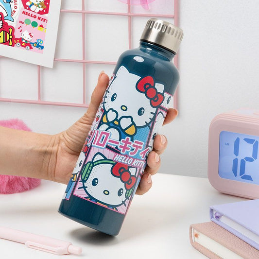 Hello Kitty Metal Water Bottle By Paladone