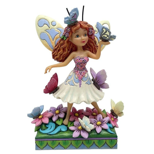 Heartwood Creek Butterfly Fairy Figurine By Jim Shore