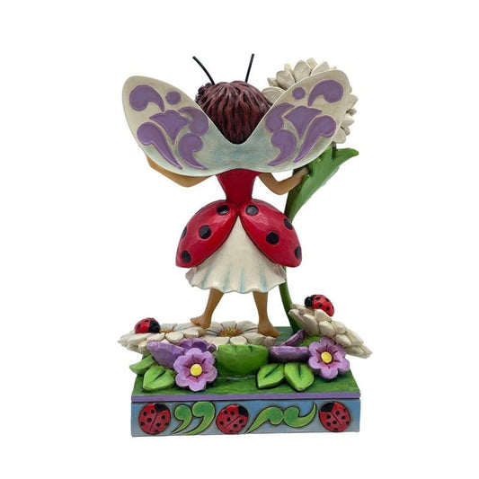 Heartwood Creek Ladybug Fairy Figurine By Jim Shore