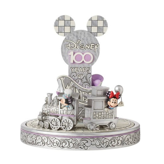 Disney 100 Disney Traditions All Aboard The Centennial Train Figurine 6013196