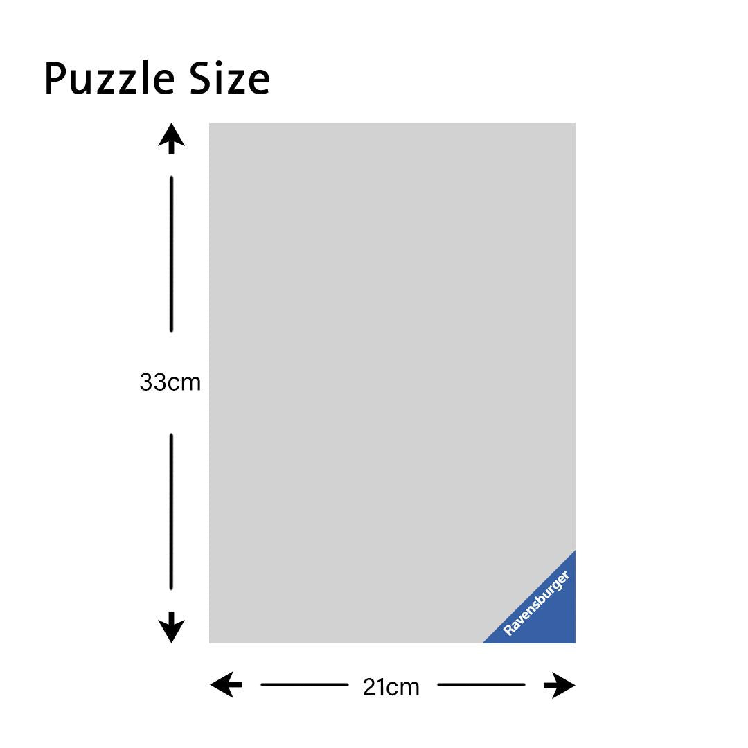 Ravensburger Wednesday - No Hug Zone 300 Piece Jigsaw Puzzle