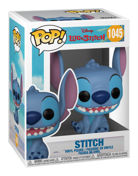 Funko Pop! Disney Smiling Seated Stitch Lilo & Stitch Pop Vinyl #1045
