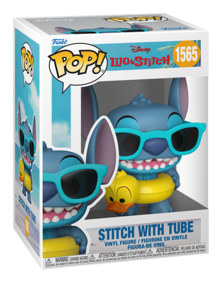 Funko Pop! Stitch With Tube Lilo & Stitch Pop Vinyl #1565