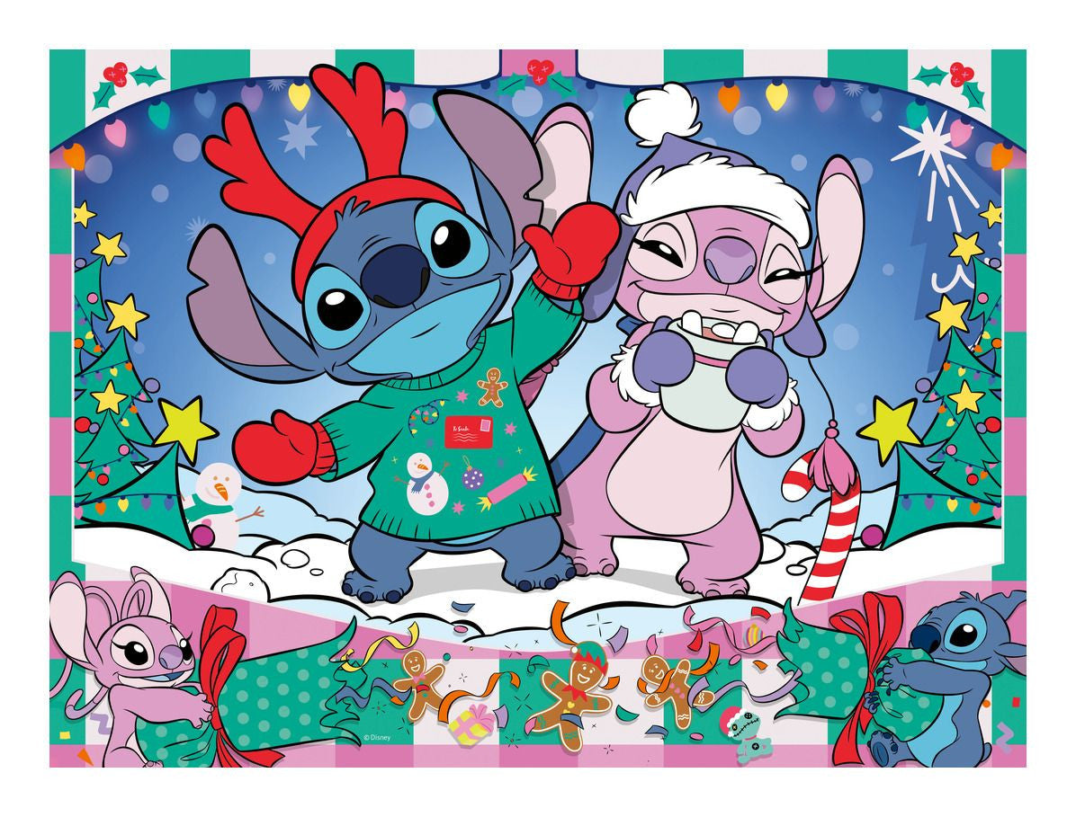 Ravensburger Disney Stitch Christmas 100 Piece XXL Jigsaw Puzzle