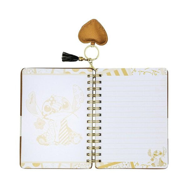 Disney Britto Stitch Leather Notebook 6013558