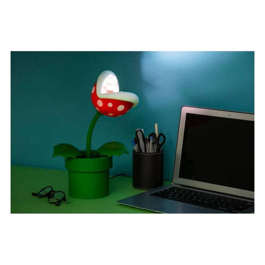 Super Mario Mini Piranha Plant Posable Lamp By Paladone